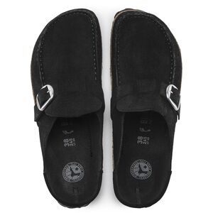 SOLD:Buckley black Birkenstock clogs